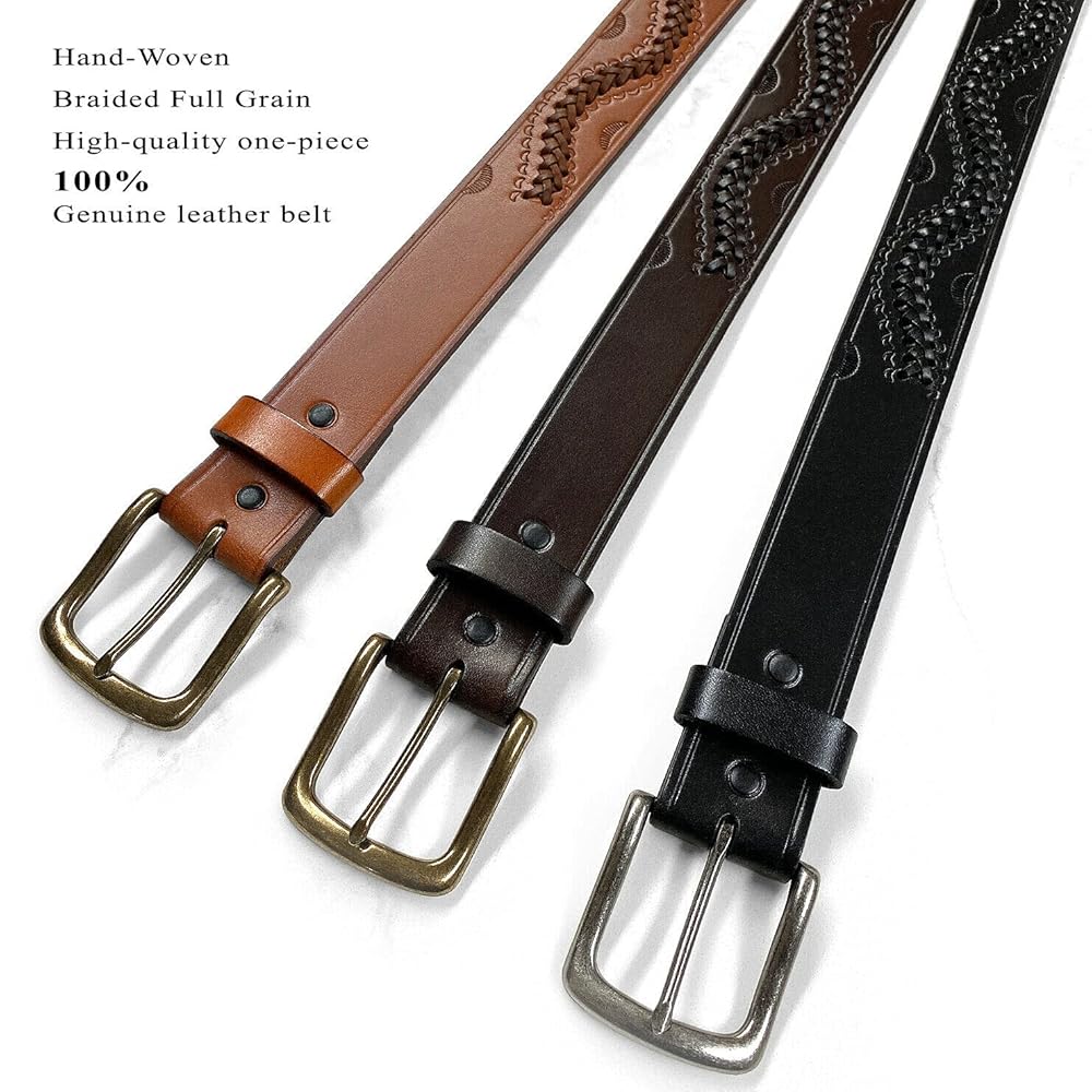 Amazon | [Belts.com] メンズ 2286西ジェットコースターウェーブ